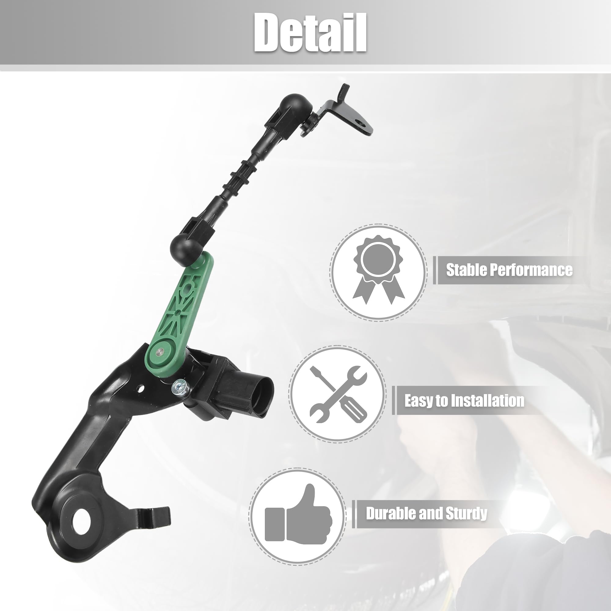 Amazon.com: X AUTOHAUX Rear Left Side Air Suspension Ride